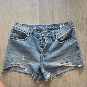 Free People Denium Shorts size 28